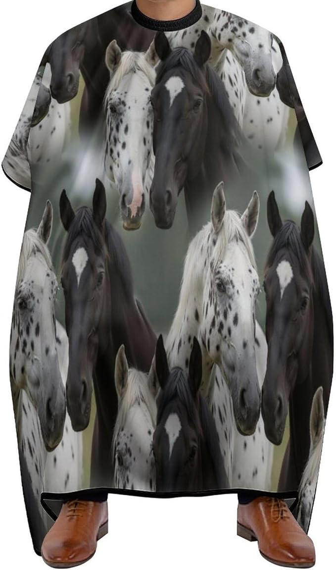 Hairdresser Cape with Neck Clasp for Coloring/Perming/Styling