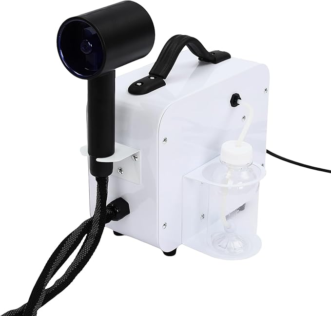 1300W Nano Hair Steamer Spray Machin,Multifunctional Hair Care Salon Steamer Gun with 11.83oz Water Tank, Adjustable 1-10 Levels,Blue Light Color Processor Salon Beauty for Home, Hair Salon