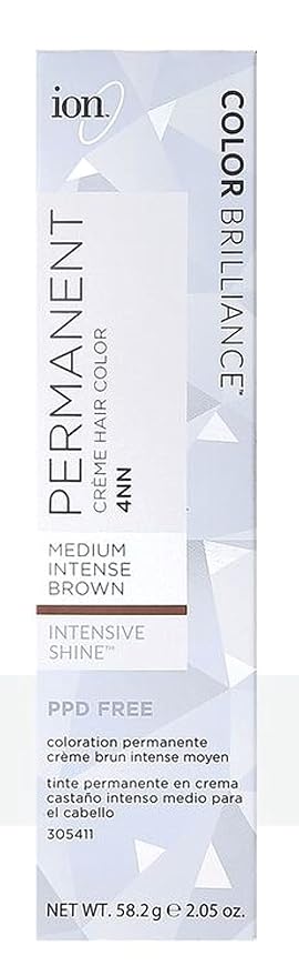 Ion Permanent Creme Intense Neutral Brown 4NN