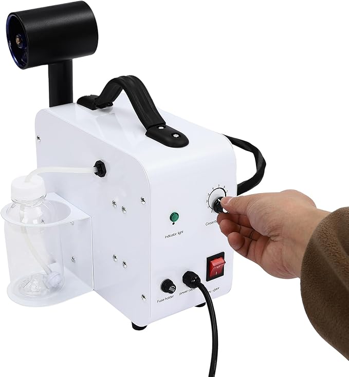 1300W Nano Hair Steamer Spray Machin,Multifunctional Hair Care Salon Steamer Gun with 11.83oz Water Tank, Adjustable 1-10 Levels,Blue Light Color Processor Salon Beauty for Home, Hair Salon