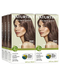 Naturtint 6GM Chocolate Brown Permanent Hair Color (Pack of 6), Ammonia Free, Vegan, Cruelty Free, up to 100% Gray Coverage, Long Lasting Results (Packaging may vary)