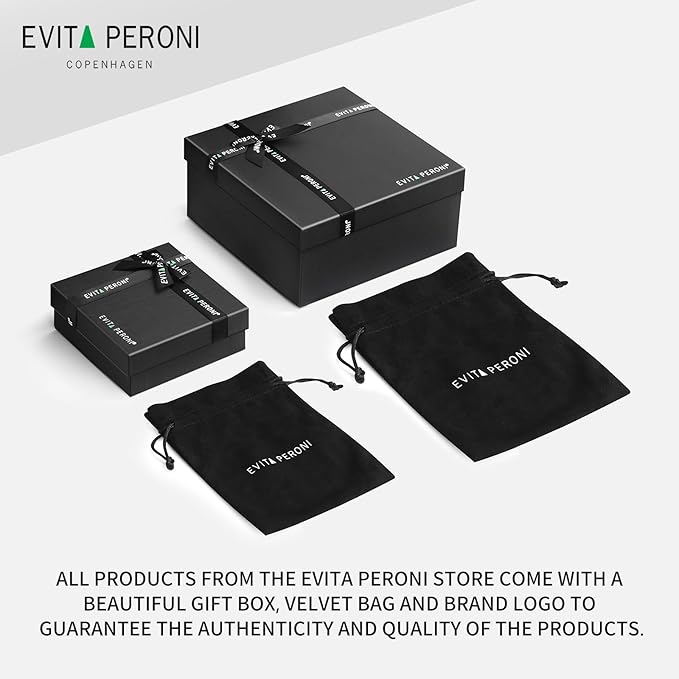 EVITA PERONI Small Hair Clips, Mini Hair Clip for Hair, Little Tiny Claw Clips for Women Girls Half Updo, Elegant Black