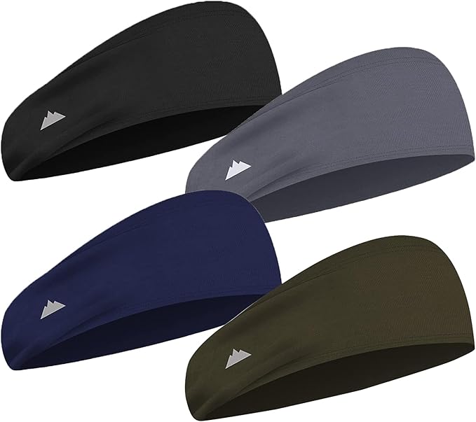 Tough Headwear Tough Outfitters Headband for Men - Mens Headbands - Working Out Sports Performance Head Bands - Athletic Cycling Running Sweat Band, Football Headbands - Sweat Bands Men/Women