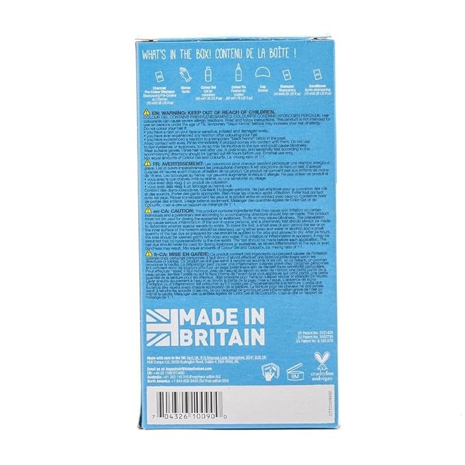 Tints of Nature 10N Natural Platinum Blonde Permanent Hair Dye, Nourishes Hair and Covers Greys, Ammonia-Free, 4.4 fl oz