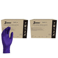 1st Choice 3 Mil Indigo Nitrile Exam Gloves Latex Free, Disposable Medical Grade, Food Prep, Tattoo, Large, Case of 1000
