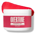 Overtone Semi Permanent Hair Color Conditioner, Raspberry Pink, 8 oz, Nourishing, Damage-Free, Color Depositing Mask for All Hair Types with Shea Butter & Coconut Oil, Vegan & Cruelty-Free