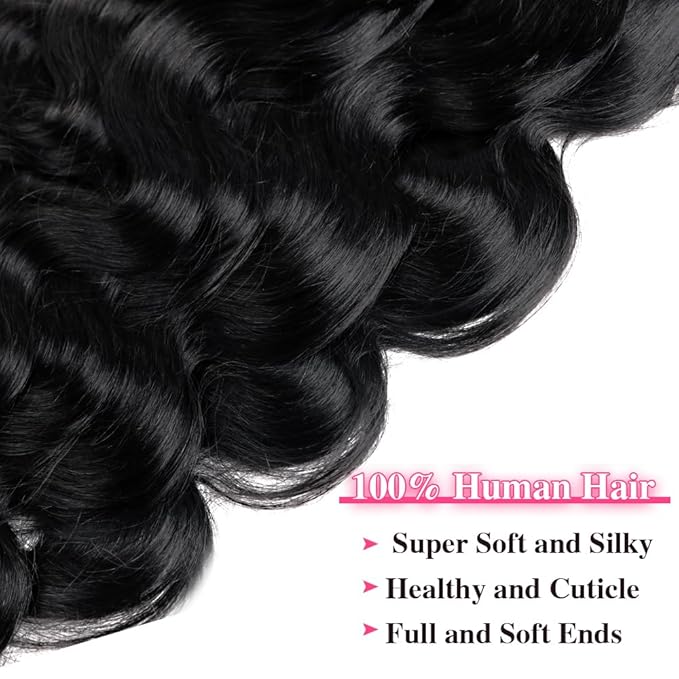 Seamless Clip In Hair Extensions Real Human Hair PU Weft Body Wave Clip In Hair Extensions Human Hair 8pcs with 18Clips Per Set 120g(18inch,Natural Black)