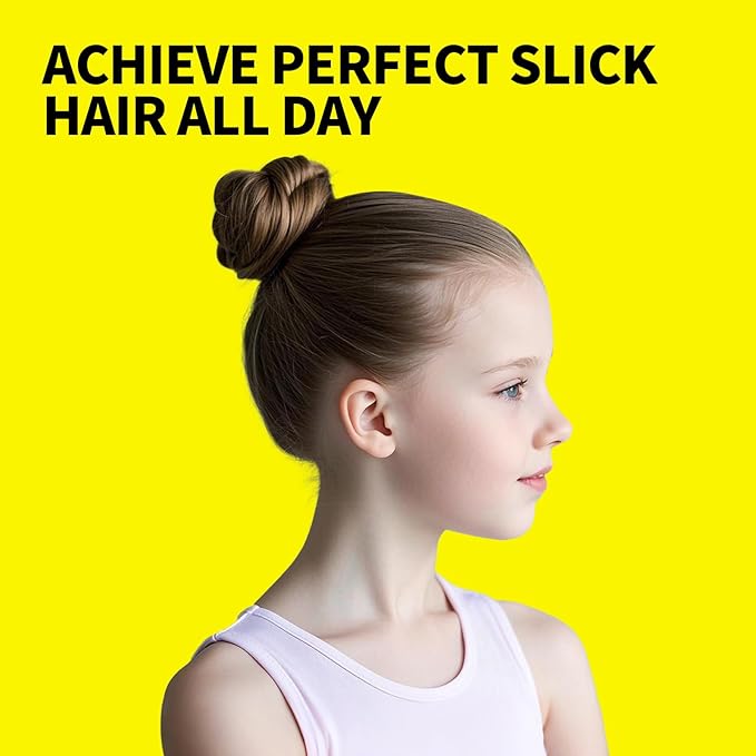 SEVICH Kids Hair Wax Styling Stick with Ergonomic Angled Comb - 15g Natural Plant Extracts for Stray Hair Grooming, Smooth Finish, Child-Friendly Design (Boys & Girls)
