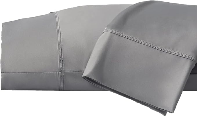 SHEEX Original Performance Cooling Pillowcases, Ultra-Soft Pillowcase Set, 2 Cooling Pillow Covers, King, Graphite