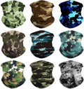 Neck Gaiter Face Cover - Sun Protection Mask Balaclava for Men and Women