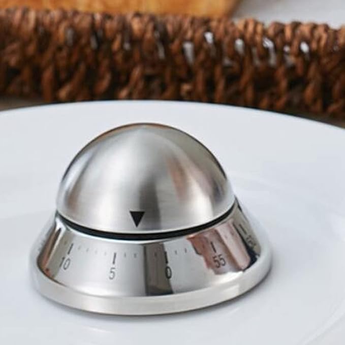 Cooking Timer Mechanical Waterproof Durable Corrosion Resistant Accurate Timing Reminder for Hair Color Processing,Kitchen Timer, Cooking, Baking, Kitchen Timer, Cooking Timer Mechanical Waterpr