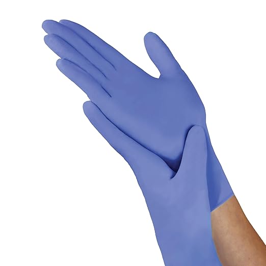 Medicom AssureTouch Pure Nitrile Medical Exam Gloves, Medium 3-Mil 200 Count, Disposable Latex Free Gloves, Powder Free