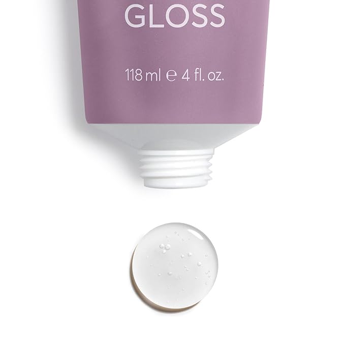 Madison Reed Color Reviving Gloss, Glassa - Clear, Semi-Permanent Hair Gloss, Enhances Hair Color & Corrects Tone, Adds Brilliant Shine, Keratin & Argan Oil, 4 Fl Oz (118 mL)