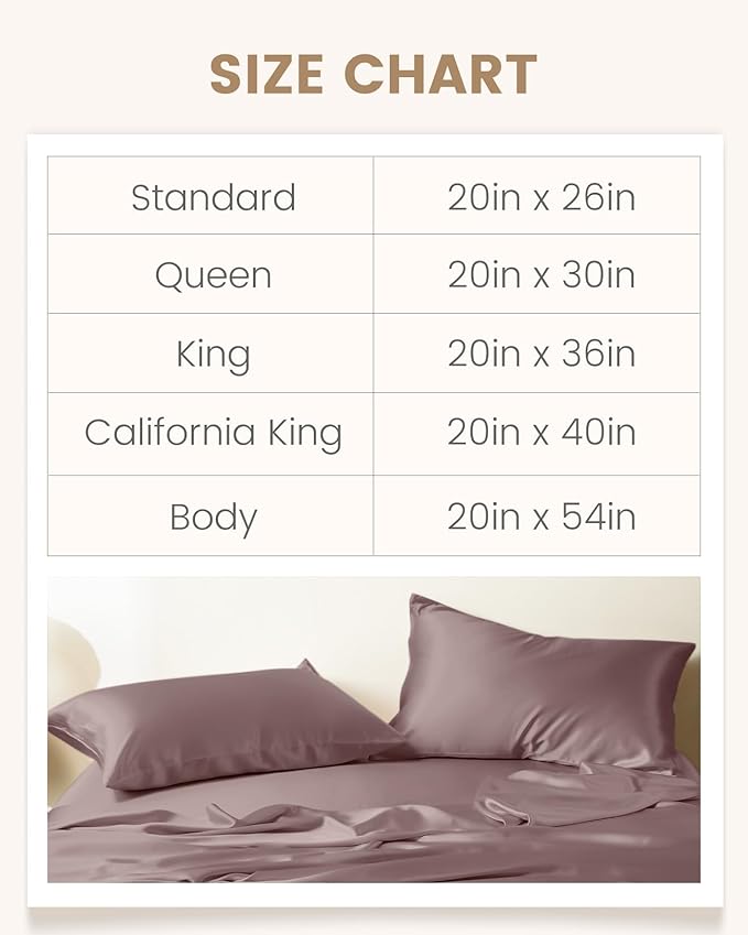 THXSILK Mulberry Silk Pillowcase for Hair and Skin with Hidden Zipper, Both Side 19 Momme Silk, Hypoallergenic Pillowcase Pillow Cover(20inch x 36inch, King Size, Purple, 1pc)