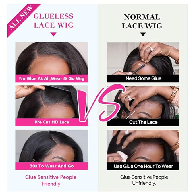 GOLFMAX 16 Inch Glueless Wigs Human Hair Pre Plucked Pre Cut Curly Bob Wig Human Hair Wear And Go Glueless Wigs 4x4 Lace Closure Short Human Hair Wig