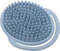 Silicone Massage Brush for Boy Girl and Ergonomic Handheld Shower Brush for Gentle Scalp Shampoo and Body Cleaning for Boys