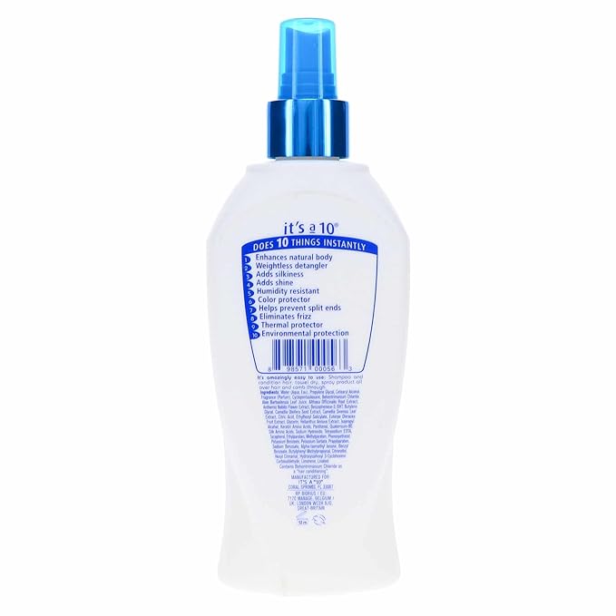 Its A 10 Miracle Leave-In Lite Unisex Hairspray 10 oz