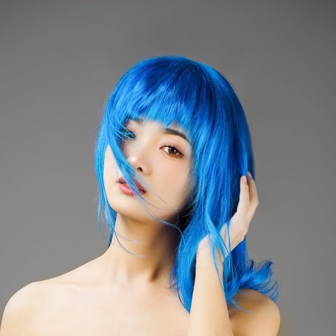 Just Color Hair Dye Spray | Semi-Permanent | Adjustable Tone | Sets in 10 Minutes | Stain-Free | Lasts 8-12 Washes | Stratos Blue Hair Dye Spray | Ammonia & PPD Free | Pack of 2