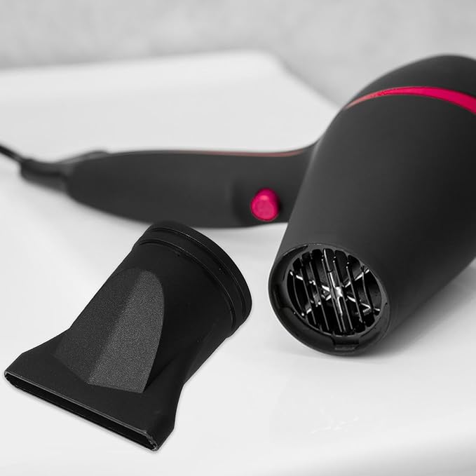 Flat Hair Dryer Nozzle Attachment Concentrator for Quick Even Drying and Heat Protection Professional Salon and Home Styling Accessory