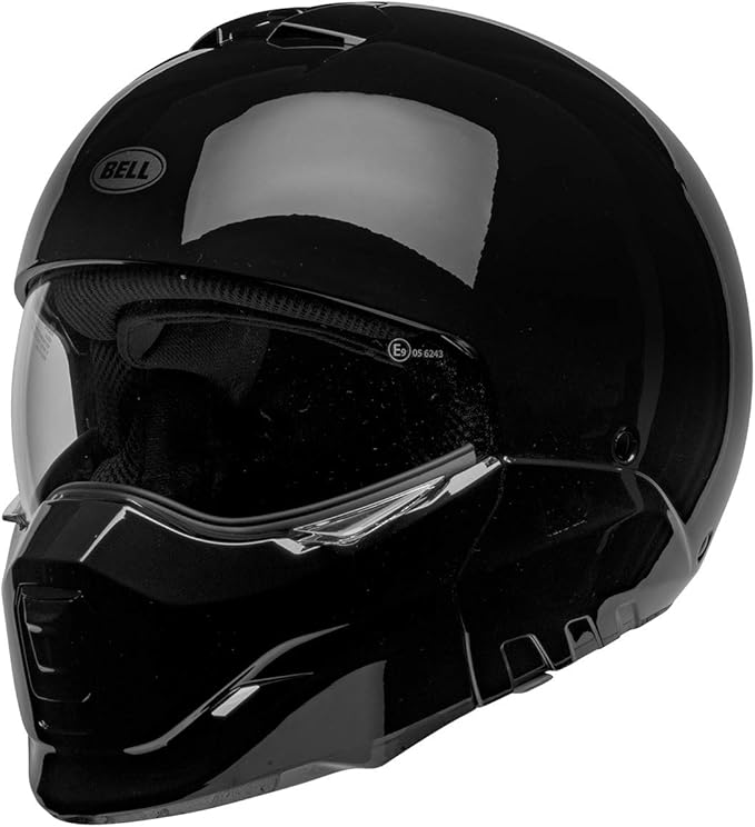 Bell Moto Broozer Gloss Black Medium