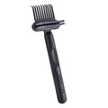 Boar Bristles Hair Brush for Women and Men, Detangling Hair Brush for Smoothing Massage Add Shine, Nylon&Boar Bristles Detangler brush for Hair Healthy (Cleaner-Black)