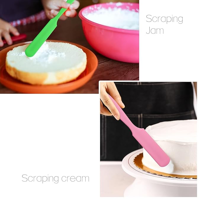1-PCS Non-Stick Reusable Wax Silicone Spatula, Silicone Waxing Applicators for Hair Removal, for Home Salon Body Use (Purple, size 1)