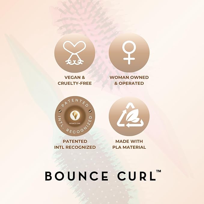 Bounce Curl Original Define EdgeLift Brush (Tan)