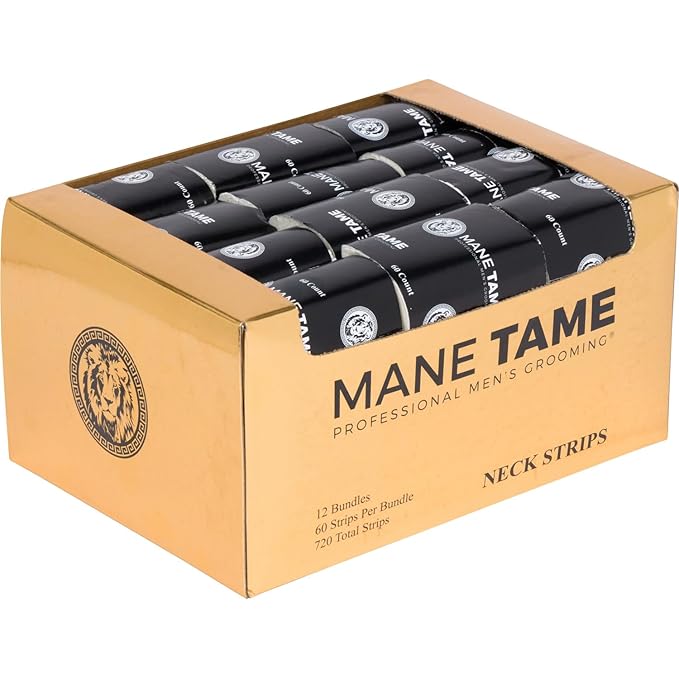 MANE TAME Professional Extra Long Neck Strips - 2.5" x 21" (up to 31" stretched)
