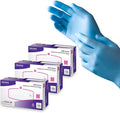 TRONEX XS - 2XL Nitrile Glove, Examination, Fingertip-Textured, Powder-Free, Blue