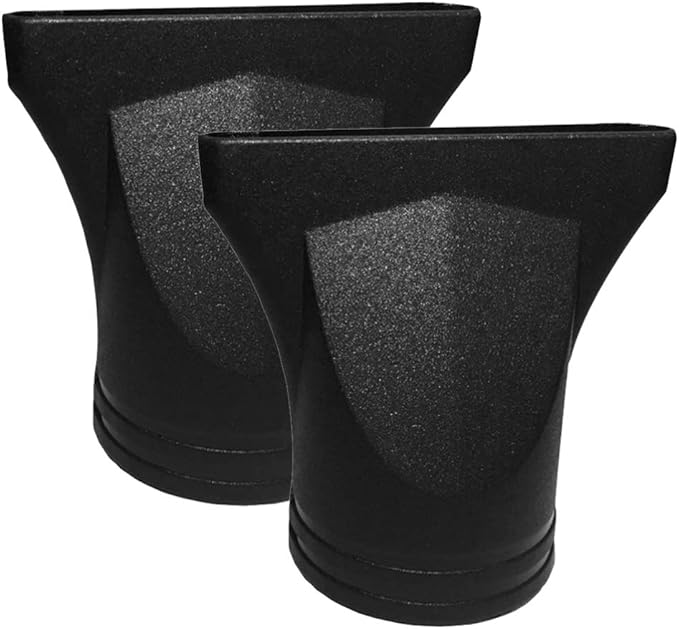 2Pcs Reusable Plastic Hair Dryer Nozzle Attachment Concentrator Hairdressing Salon Styling Tool