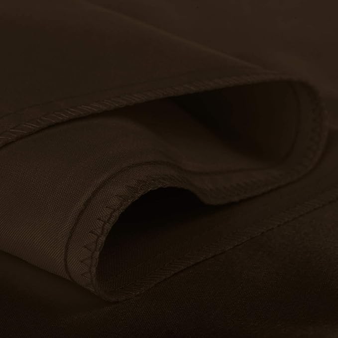 BLISSFORD Brown Satin Pillowcase with Zipper, for Hair and Skin Care, Feels Soft and Cool Like a Silk Pillowcase, Satin Pillow Cases 2 Pack, Slik Pillow Cover, Standard Size, Set of 2