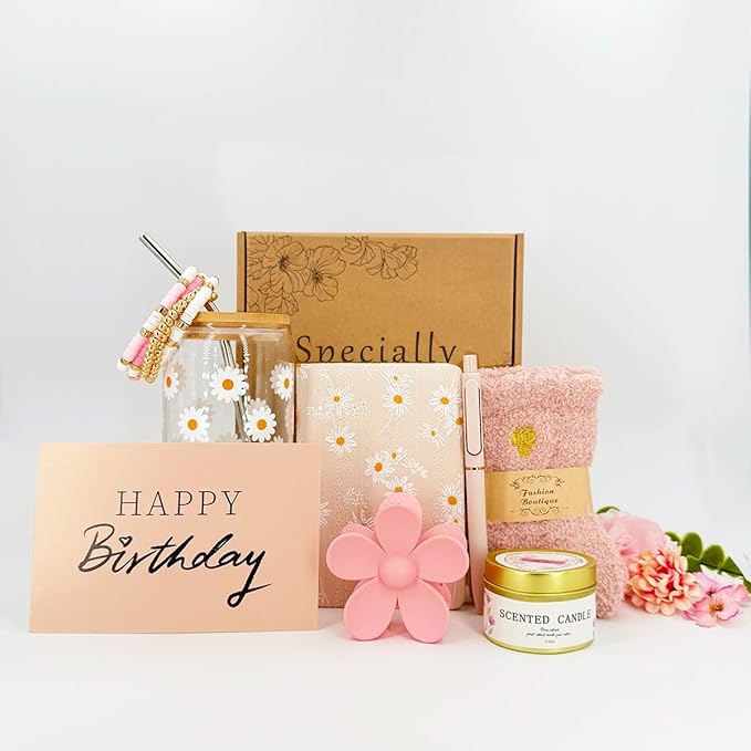 Birthday Gifts for Teen Girls Women, Teen Girl Gifts,Happy Birthday Gift Box For Girl, Women,Friend, Daughter, Niece, Granddaughter,Sister