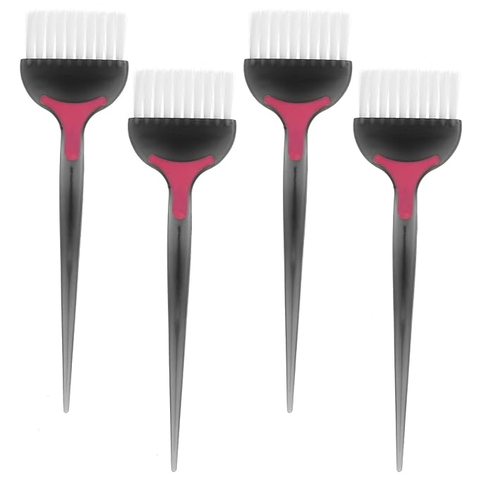Hair Dye Brush Professional Coloring Applicator for DIY Salon and Hairdressing Treatments Black Blending