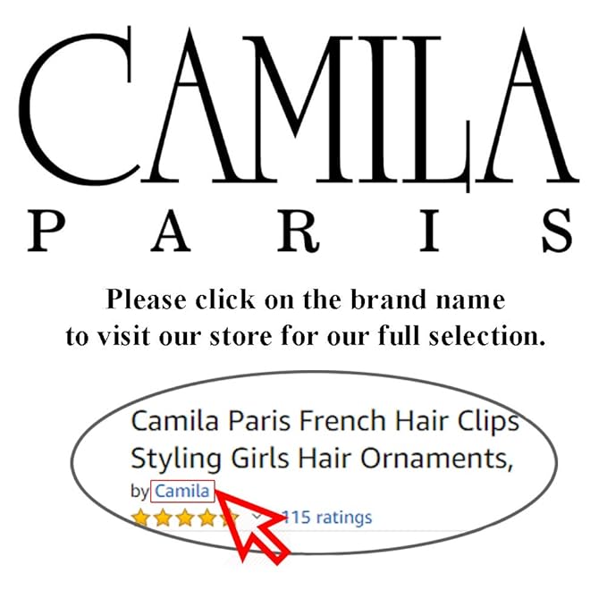 Camila Paris NV124 French Hair Clip for Women, Small 1 Piece Tortoise Girls Hair Claw Clips Jaw. Fashion Durable Styling Hair Accessories for Women, Strong Hold No Slip Grip, Made in France