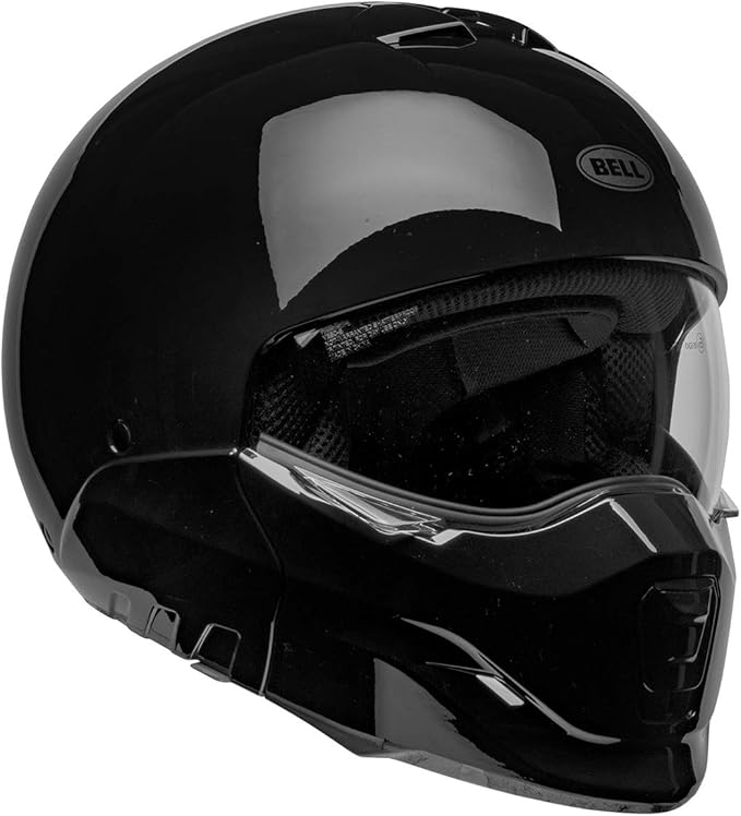 Bell Moto Broozer Gloss Black X-Large