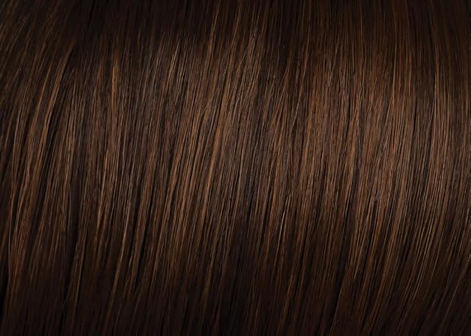 Hairuwear Hairdo Trendy Fringe and Bun Hairpiece With Fashionable Bangs and Side Piece, R10 Chestnut