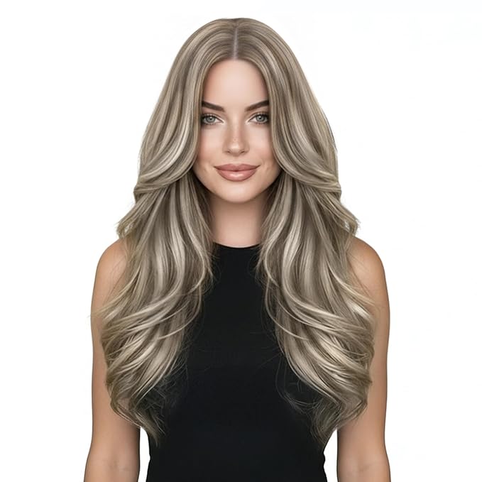 Sunny Hair Tape in Hair Extensions Human Hair Light Brown Highlight Blonde Tape in Extensions 20 inch Hair Extensions Real Human Hair Tape ins 20Pcs 50g