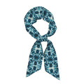 Boho Style Headbands for Women Yoga Sports Workout Fashion Neck Scarves, Tie Dye Art Head Band, Sweat Bands Headbands for Girls, Handbag Wrap