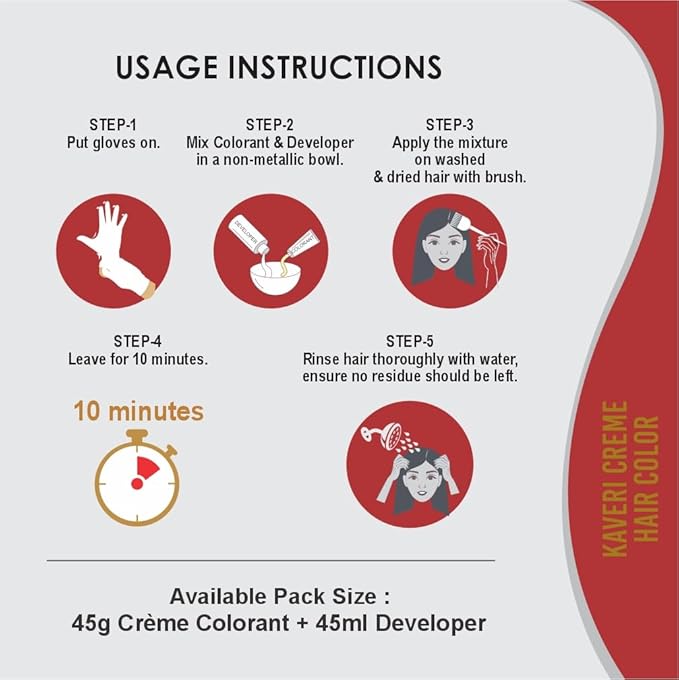 Creme Hair Color Permanent Hair Dye Color - With Improved Creme Formula for Gray Coverage Ammonia Free Hair Color Dye for Rich Bright Long lasting (Flame Red, 3.04 Fl Oz) - Pack Of 2