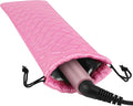AMIJEAL Heat Resistant Hair Tools Organizer Bag Portable Travel Drawstring Storage Cover Pouch for Hair Straightening Irons, Curling Irons, Flat Irons and Hot Styling Tools(16" x 4.3")