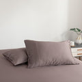 Bella Coterie | Luxury Bamboo Viscose King Size Pillowcase Set | 100% Organically Grown | Ultra Soft | Cooling | 2 Pcs [Mocha]