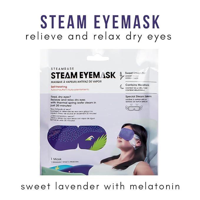 Epielle Sweet Dream Night-Time Spa Kit, 6 Relaxation Essentials, At-Home Spa Kit for Radiant Skin, Self Care Gifts for Women, Korean Skin Care Set, Stocking Stuffers