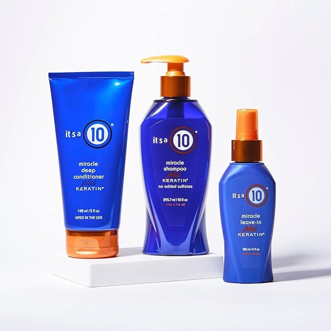 It's a 10 Haircare Miracle Leave-In Conditioner Spray w/Keratin - 4 oz. - 2ct