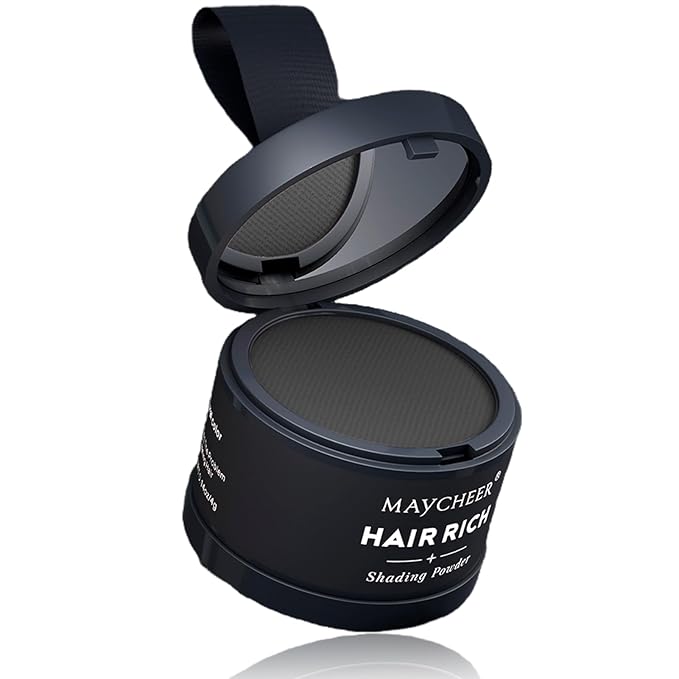 Maycheer Hairline Powder for Women - Hair Rich Shading Powder, 30 Colors Magic Root Cover Up (Tera Brown 18)
