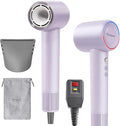 Hair dryers for Women,Blow Dryer Low Noise,Ionic Technology, High-Speed Negative ion Hair Dryer (Purple)