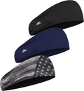 Tough Headwear Tough Outfitters Headband for Men - Mens Headbands - Working Out Sports Performance Head Bands - Athletic Cycling Running Sweat Band, Football Headbands - Sweat Bands Men/Women