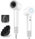 Hair Dryer, Travel Small Hair Dryer with Diffuser,High Speed Brushless Fast Drying Blow Dryer,Low Noise/Compact/Mini Design Hairdryer for Women,Men - No Heat Damage