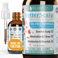 BetterScalp - Natural Scalp Support Remedy - All-Natural Liquid and Gentle, Non-Irritating Formula - Rose Water, Holy Basil, Neem & More!