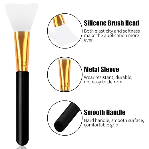 Wig Glue for Lace Front Wigs, Waterproof Lace Front Wig Adhesive & Silicone Applicator for Wigs, Strong Hold Transparent Lace Glue Edge Band for Hair Replacement Invisible Hair Bonding Adhesive(4PCS)