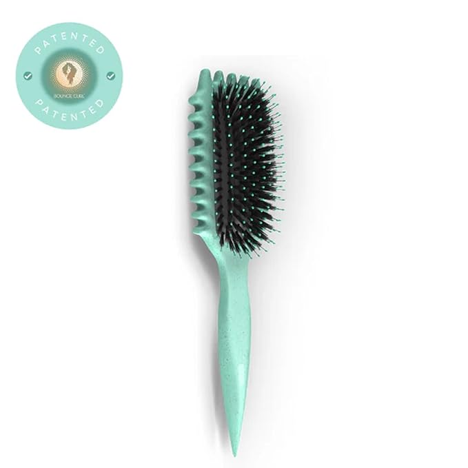 Bounce Curl Teal Volume EdgeLift & Teal Define EdgeLift Brush Bundle for Curly Hair